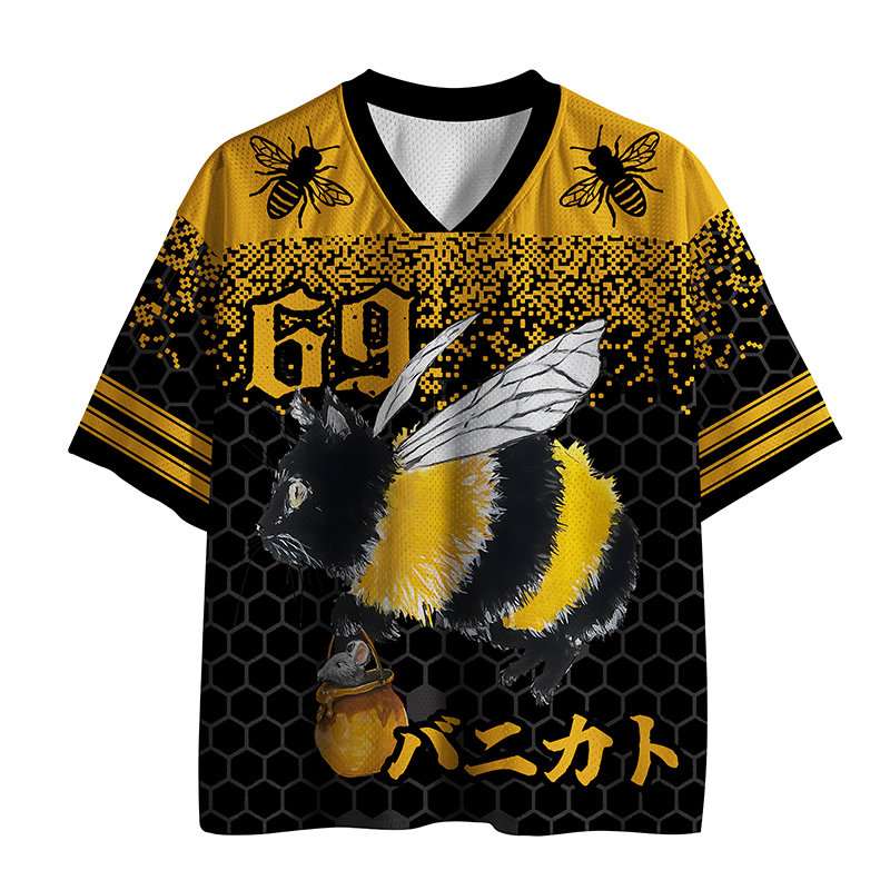 Tokyo-Tiger Catbee Funny Mesh Jersey