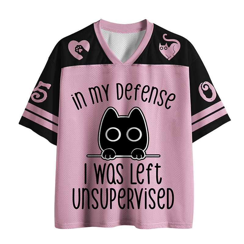 Tokyo-Tiger Defending Cat Funny Mesh Jersey