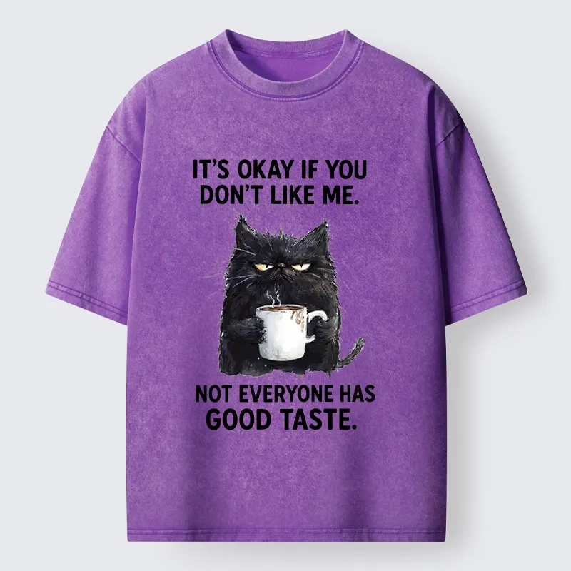Tokyo‑Tiger Sassy Cat Energy Washed T‑Shirt