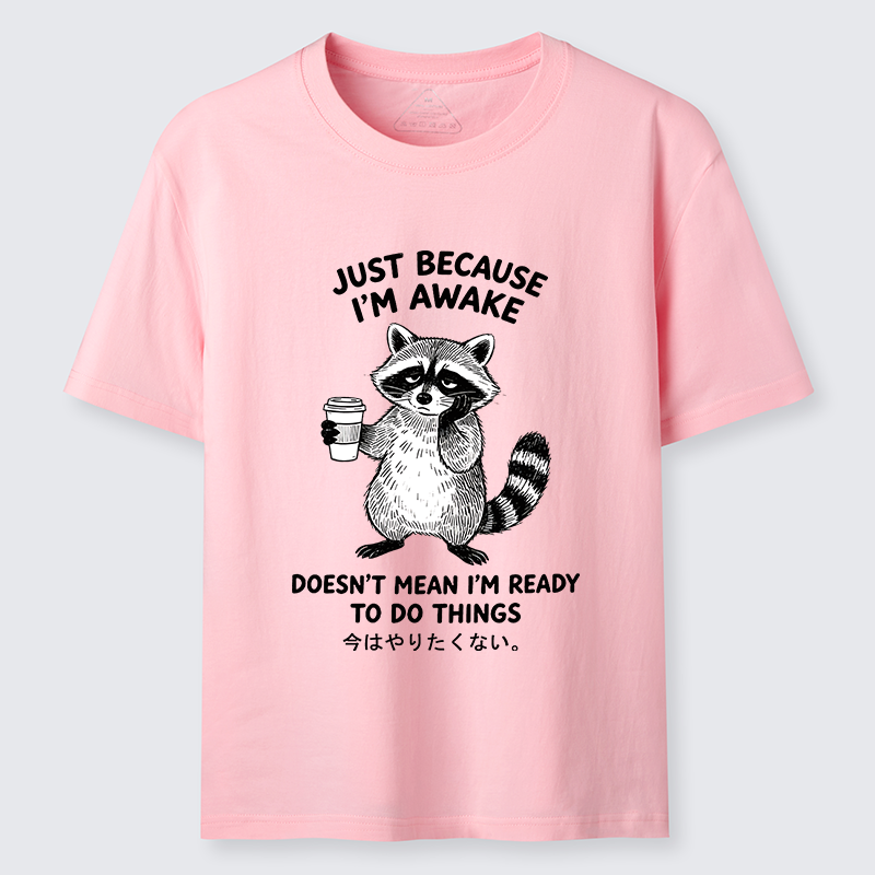 Tokyo-Tiger Tired Raccoon Coffee Classic T-Shirt