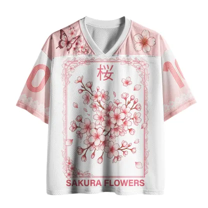 Tokyo-Tiger Hanami Season Mesh Jersey