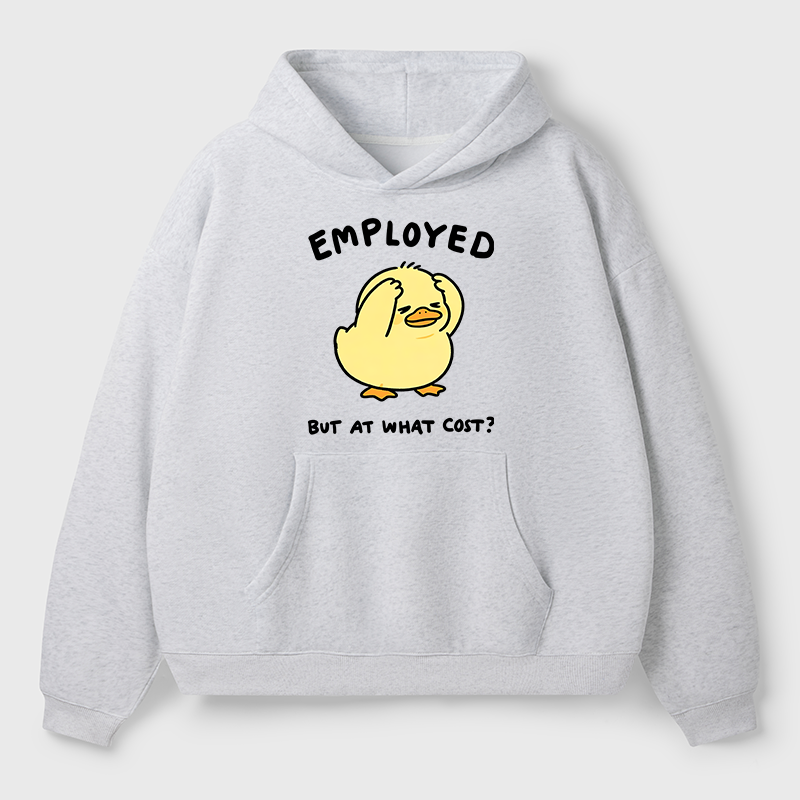 Tokyo‑Tiger Funny Work Duck Adult Fleece Hoodie
