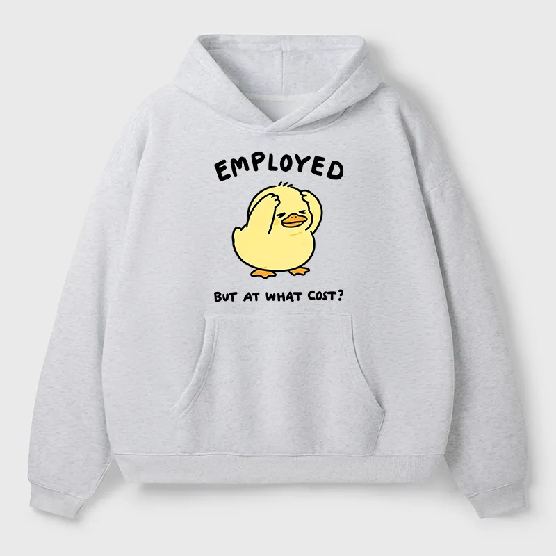 Tokyo‑Tiger Funny Work Duck Adult Fleece Hoodie