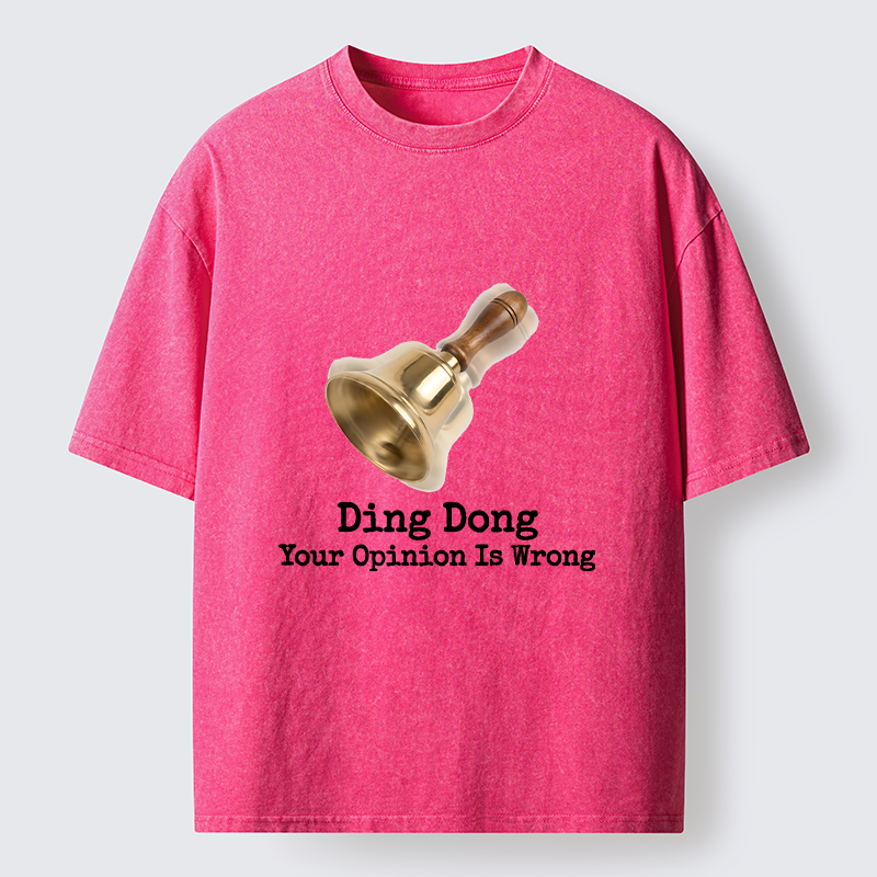 Tokyo-Tiger Funny Bell Quote Art Washed T-Shirt