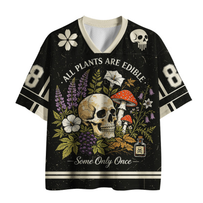 Tokyo-Tiger Skeleton Plant Mesh Jersey