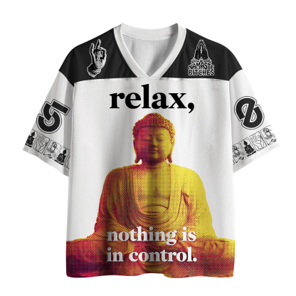Tokyo-Tiger Interesting Zen：Relax Nothing Is In Control Mesh Jersey