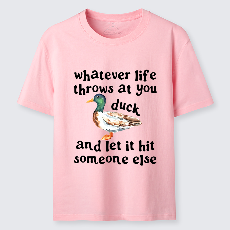 Tokyo-Tiger Funny Duck Life Trouble Meme Classic T-Shirt