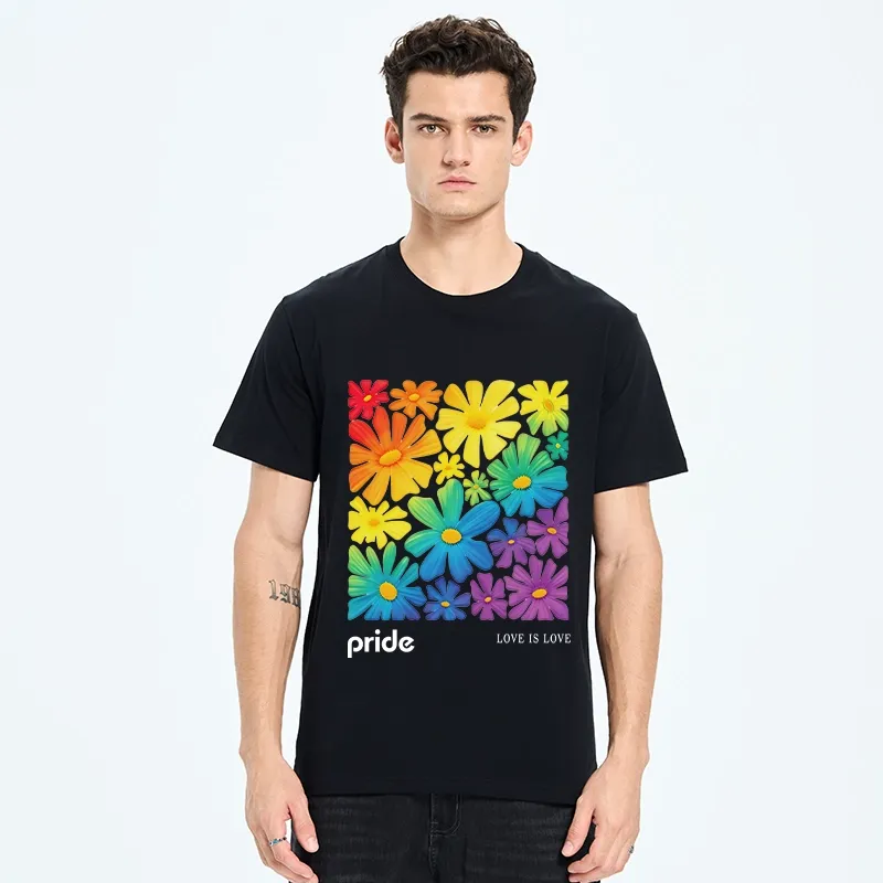 Tokyo-Tiger Colorful Blooms Honor Equal Loving Souls Classic T-Shirt