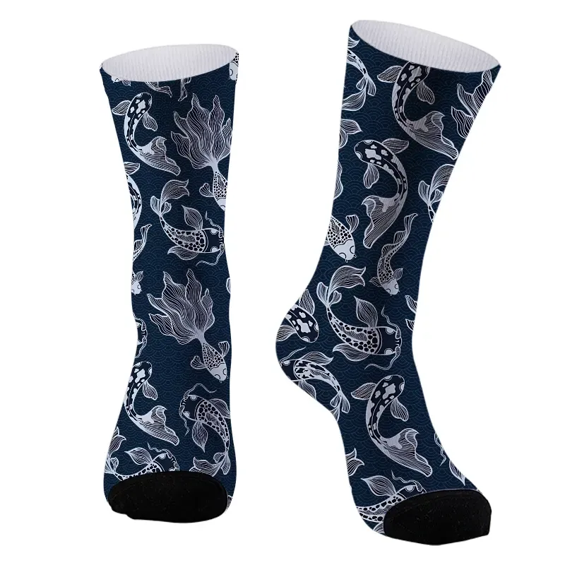 Tokyo-Tiger Japanese Koi Socks
