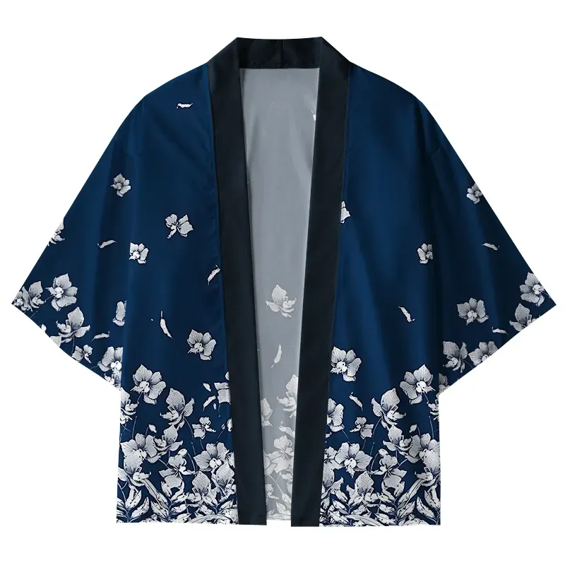 Tokyo-Tiger Scattered Floral Kimono Cardigan Sale