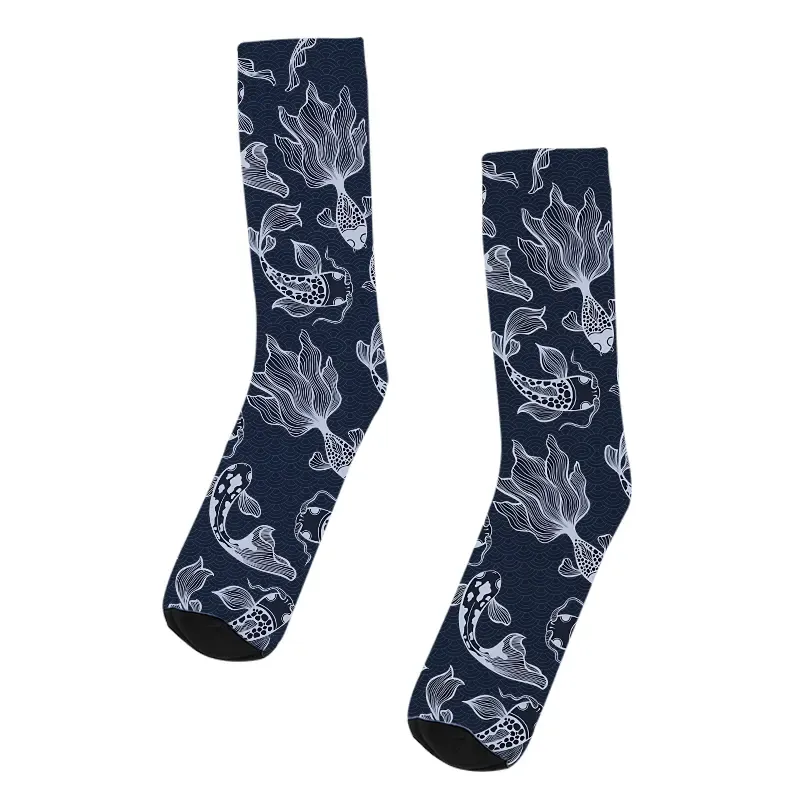 Tokyo-Tiger Japanese Koi Socks
