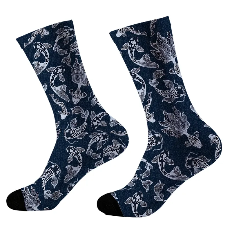Tokyo-Tiger Japanese Koi Socks