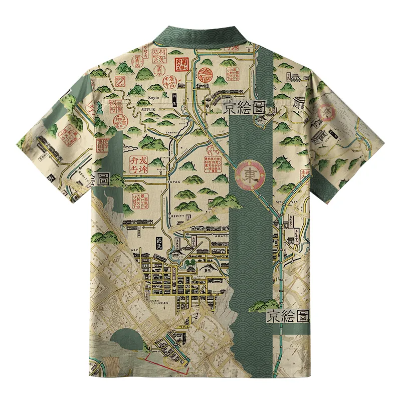 Tokyo-Tiger Exploring Kyoto Aloha Hawaiian Shirt