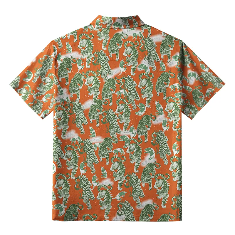 Tokyo-Tiger Hundred Tigers Aloha Hawaiian Shirt