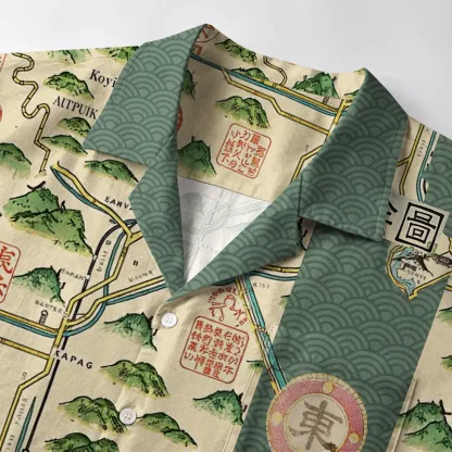 Tokyo-Tiger Exploring Kyoto Aloha Hawaiian Shirt