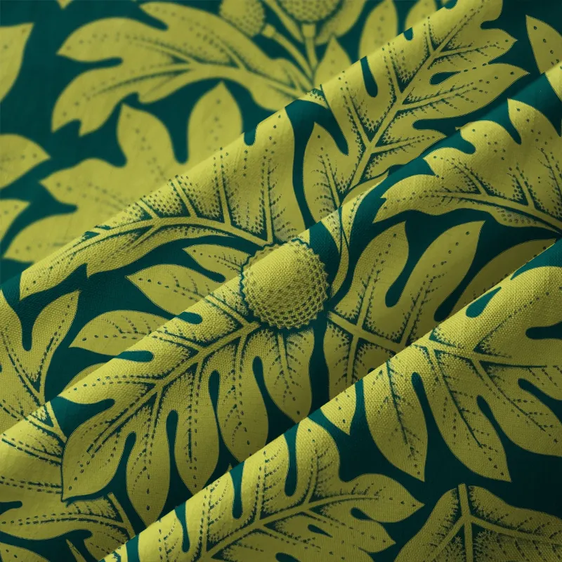 Tokyo-Tiger Exotic Botanical Aloha Hawaiian Shirt