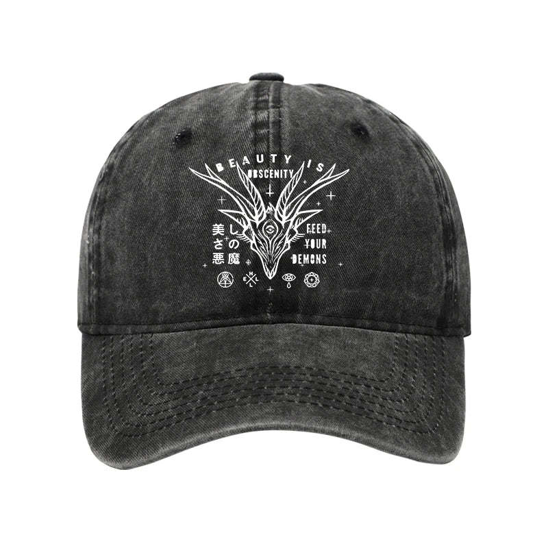 Tokyo-Tiger Beautiful Devil Japanese Washed Cap Sale