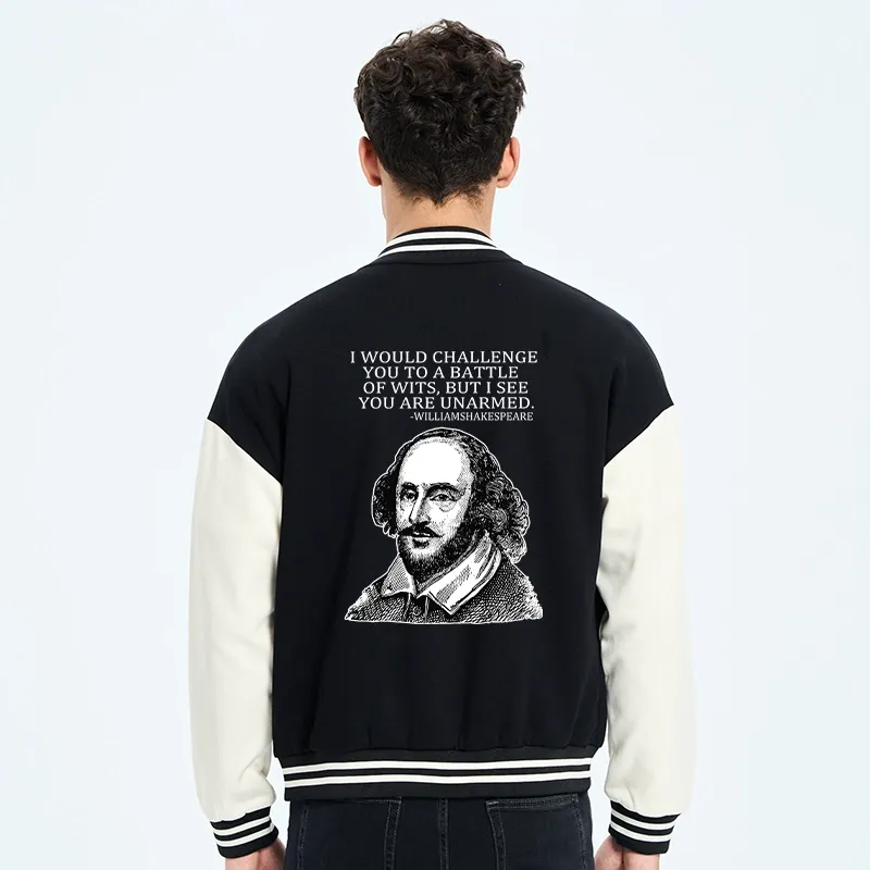 Tokyo-Tiger Your Intelligence Is Inferior To Mine Embroidery Varsity Jacket