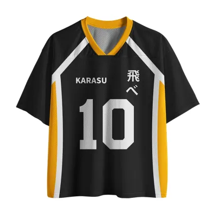 Tokyo-Tiger Karasu 10 Japanes Mesh Jersey