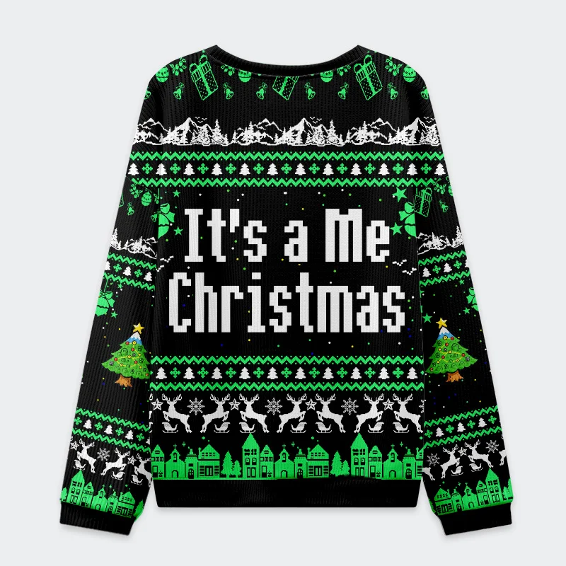 Tokyo-Tiger It's Me Christmas Ugly Sweatshirt