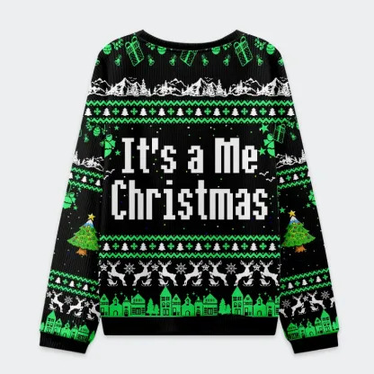 Tokyo-Tiger It's Me Christmas Ugly Sweatshirt