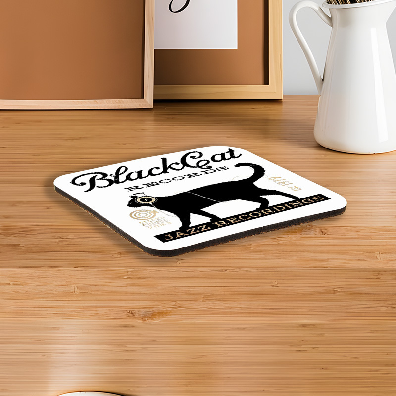 Tokyo-Tiger Black Cat Japan Coaster