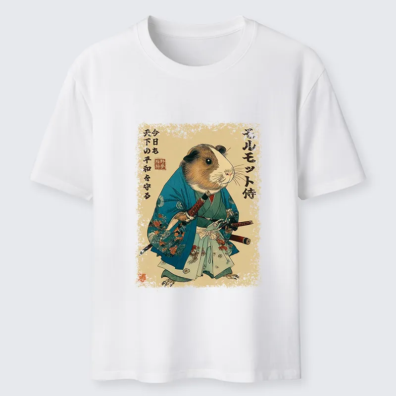 Tokyo-Tiger Peacekeeper Guinea Samurai Classic T-Shirt