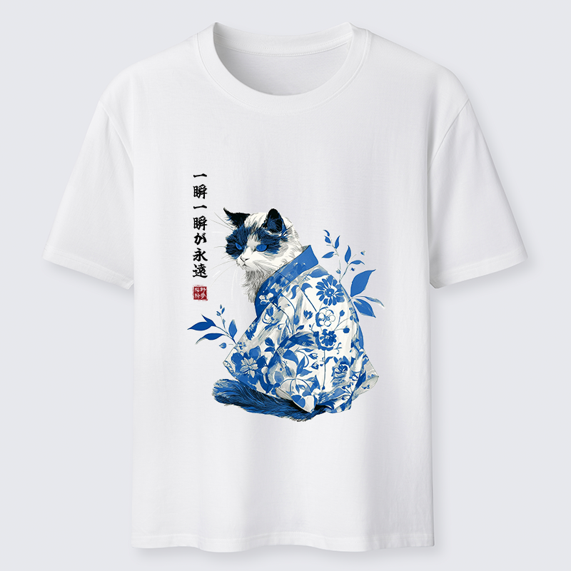 Tokyo-Tiger Cat：One Moment, One Eternity Classic T-Shirt
