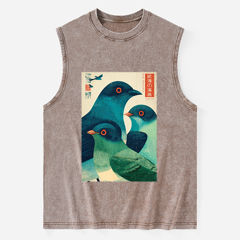 Tokyo-Tiger Petrels Of The Painted Sea Washed Tank