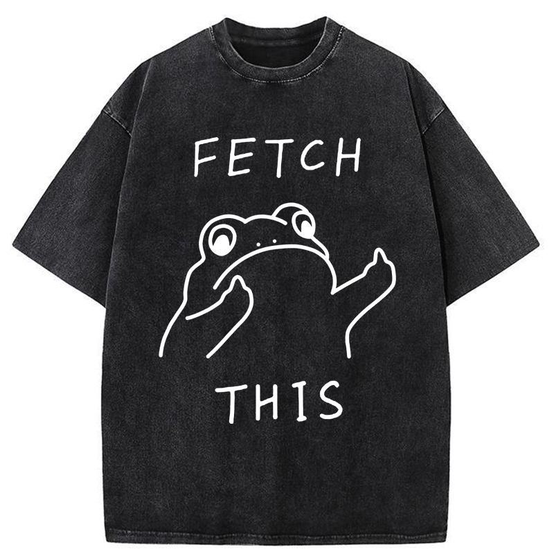 Tokyo-Tiger Fetch This Frog Washed T-Shirt