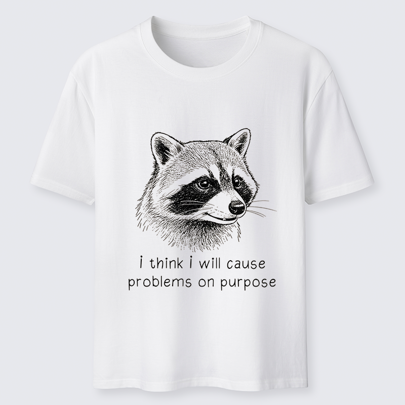 Tokyo-Tiger Stupid Raccoon Classic T-Shirt