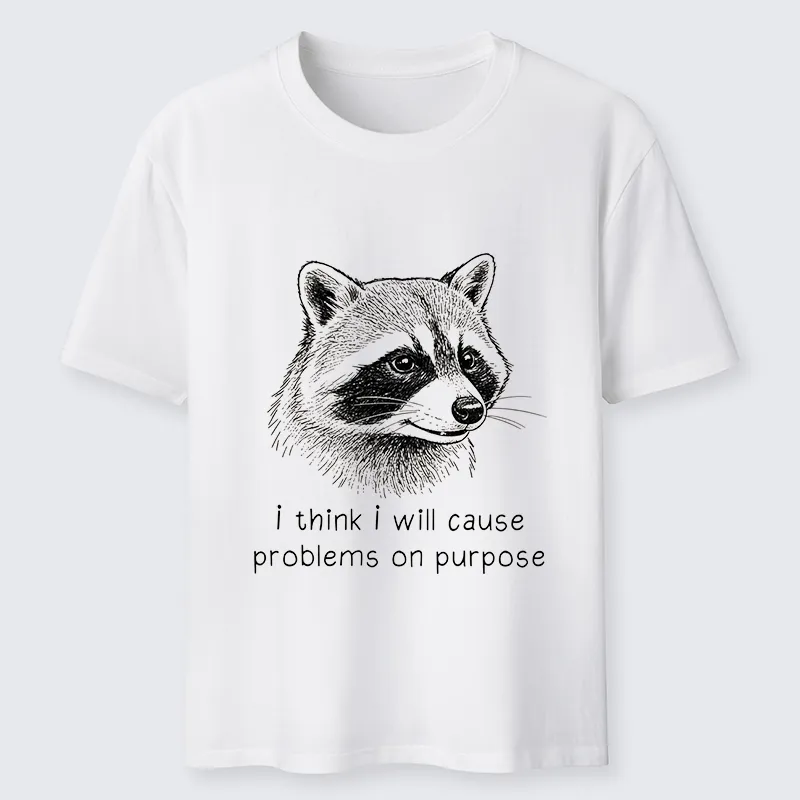 Tokyo-Tiger Stupid Raccoon Classic T-Shirt