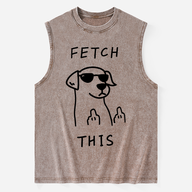 Tokyo-Tiger Rebellious Dog Washed Tank