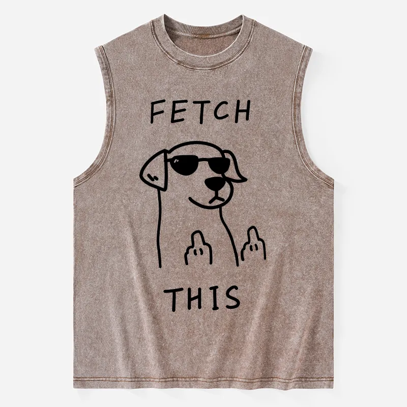 Tokyo-Tiger Rebellious Dog Washed Tank