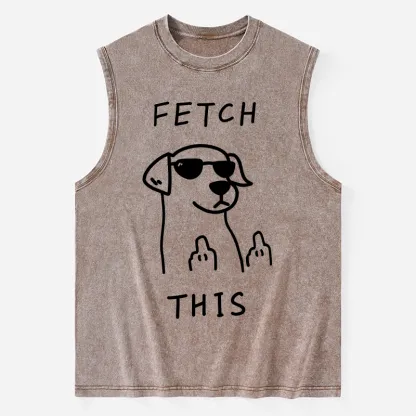 Tokyo-Tiger Rebellious Dog Washed Tank