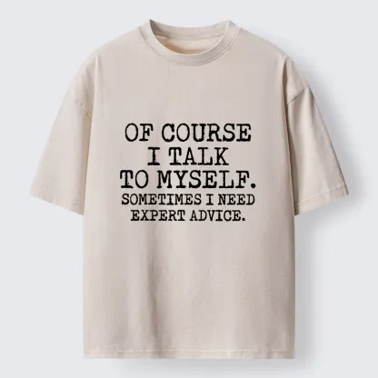 Tokyo-Tiger I Need Expert Advice Washed T-Shirt