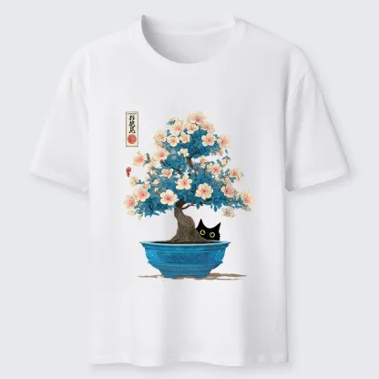 Tokyo-Tiger Japanese Bonsai Art Classic T-Shirt