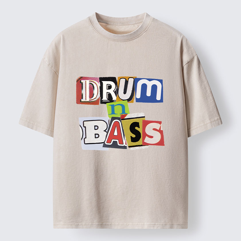 Tokyo-Tiger Drum n Bass Washed T-Shirt