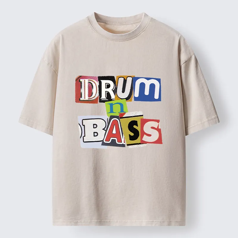 Tokyo-Tiger Drum n Bass Washed T-Shirt