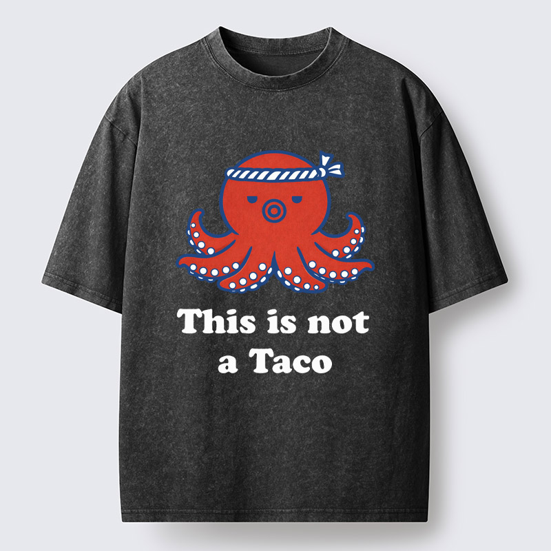 Tokyo-Tiger This Is Not A Taco Washed T-Shirt