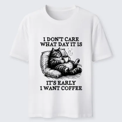 Tokyo-Tiger Have A Cup Of Coffee Before Doing Anything Classic T-Shirt