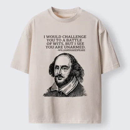 Tokyo-Tiger Your Intelligence Is Inferior To Mine Washed T-Shirt