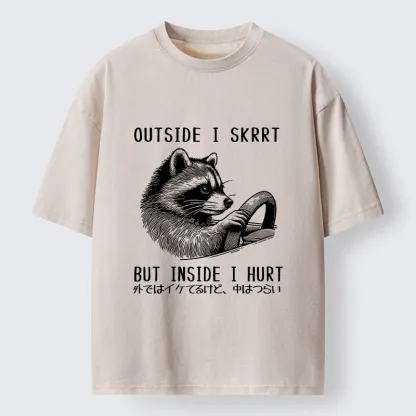 Tokyo-Tiger I Am Very Hypocritical Washed T-Shirt