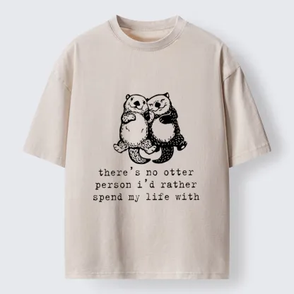 Tokyo-Tiger I Want To Spend My Life With You Washed T-Shirt