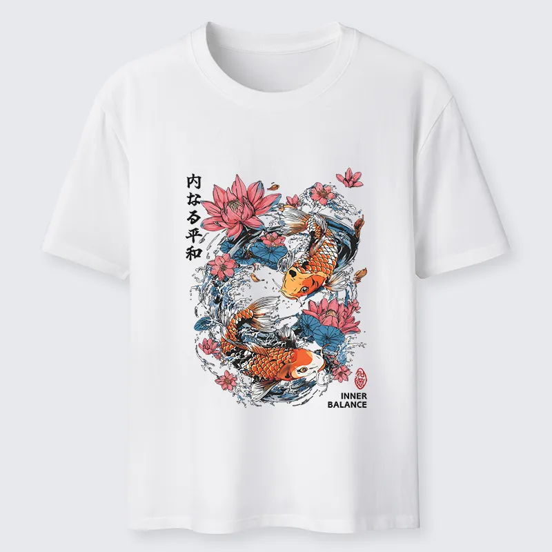 Tokyo-Tiger Koi Serenity Classic T-Shirt
