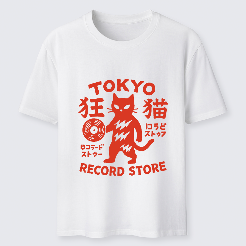 Tokyo-Tiger Japanese DJ Cat Classic T-Shirt