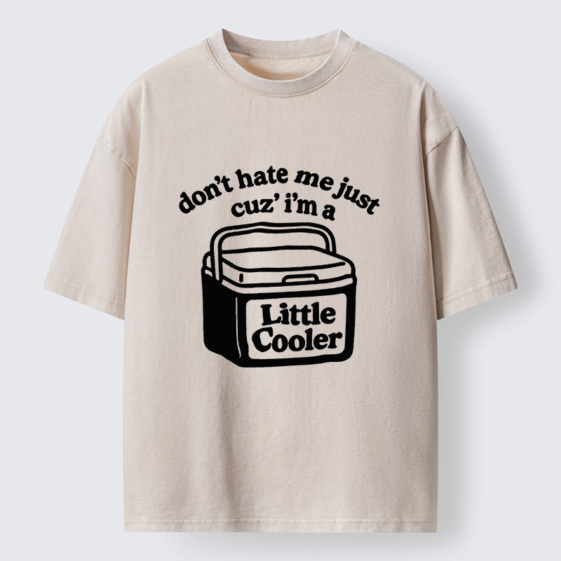 Tokyo-Tiger Little Cooler Funny Washed T-Shirt
