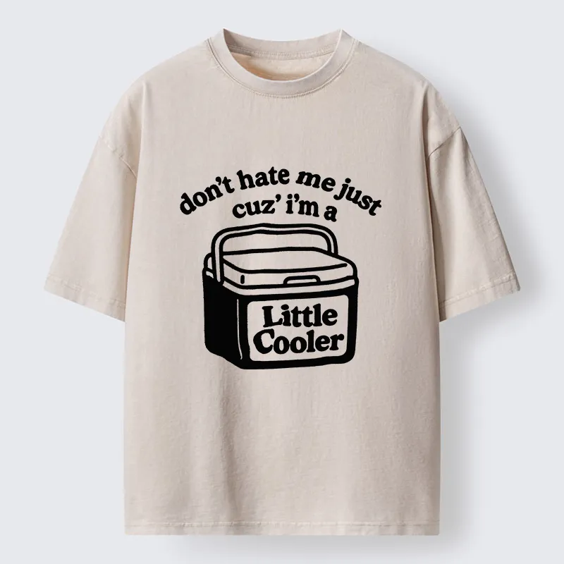 Tokyo-Tiger Little Cooler Funny Washed T-Shirt