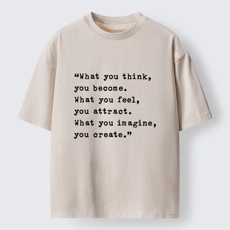 Tokyo-Tiger Just Be Yourself Washed T-Shirt