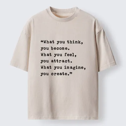 Tokyo-Tiger Just Be Yourself Washed T-Shirt